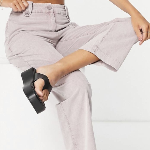 Native Youth mauve thinker pants - Picture 1 of 14